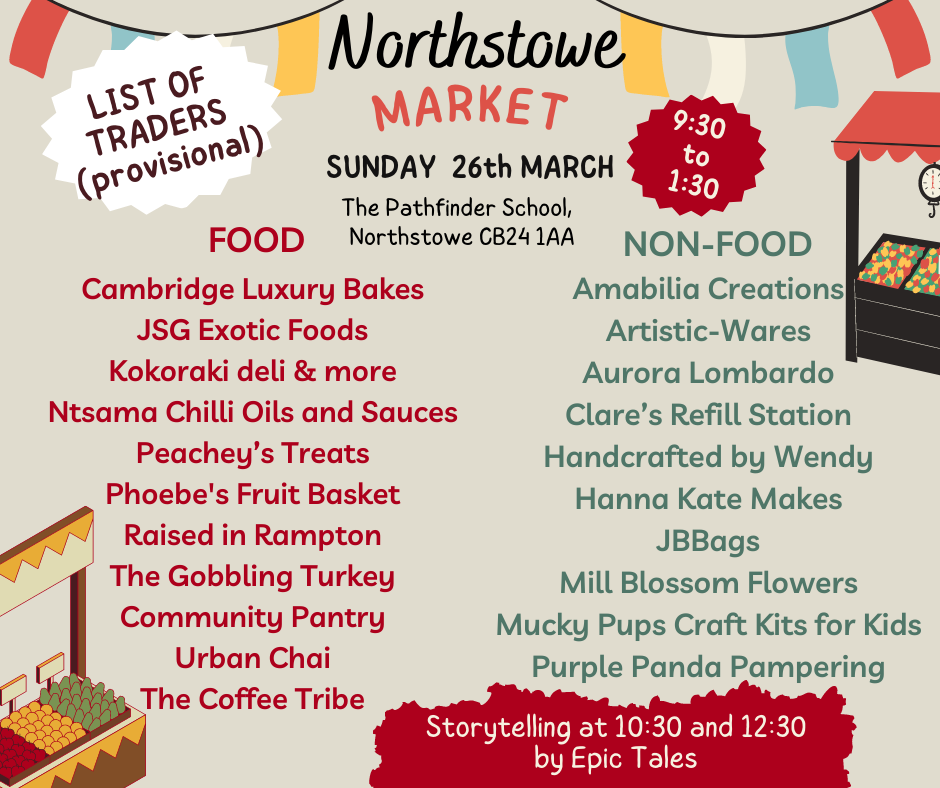 Northstowe Market 26th March