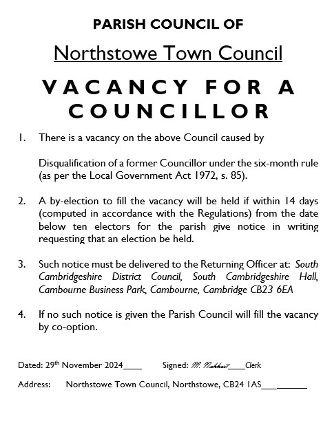 Notice of Vacancy for a Town Councillor no 3_2024NOV.jpg