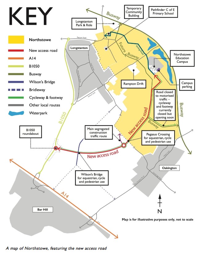 Southern Access Road West - opens tonight!