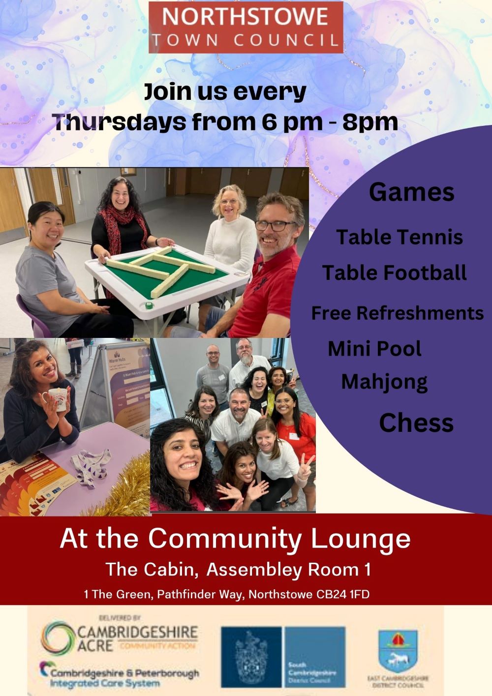 Community Lounge - Every Thursday 6-8PM