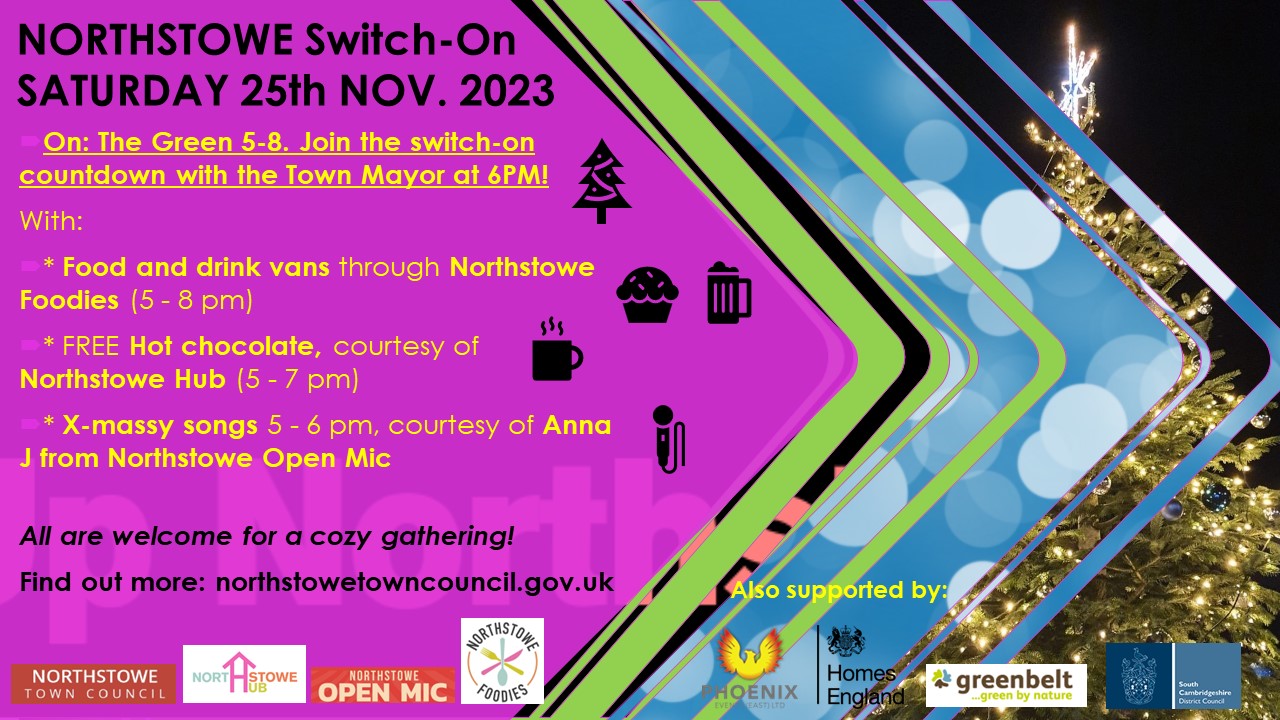 Northstowe Christmas Switch-On 25th November - Please join!