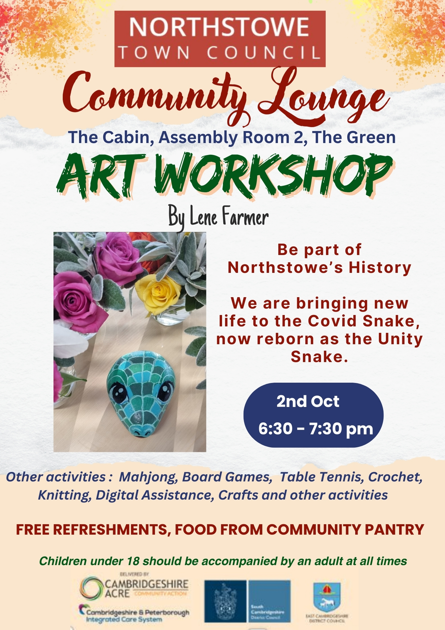 Community Lounge Art Workshop